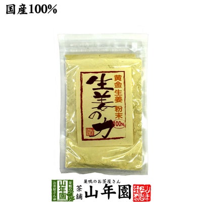 しょうが 粉末 国産 生姜の力 55g
