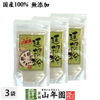 【国産】【無添加】蓮根粉 100g ×3袋セット
