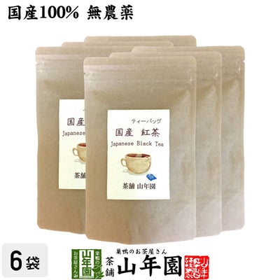 【国産 100%】巣鴨のお茶屋さんの紅茶 2g×15パック×6袋セット ティーパック ティーバッグ 静岡県産