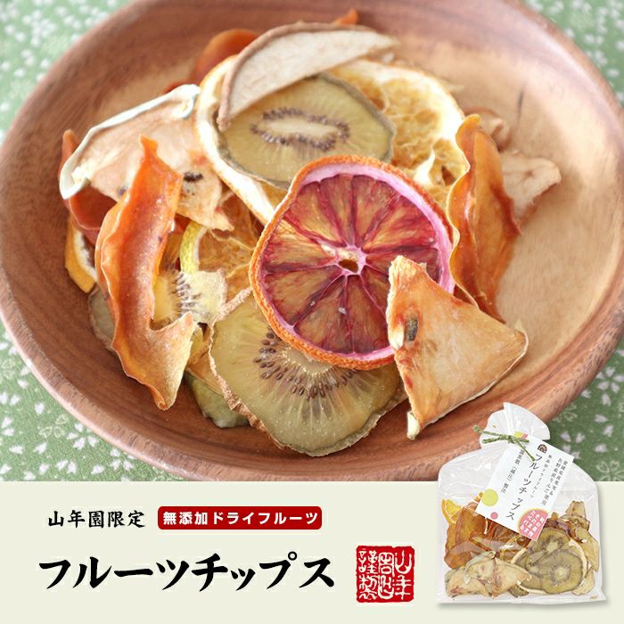 無添加ドライフルーツ フルーツチップス 60g