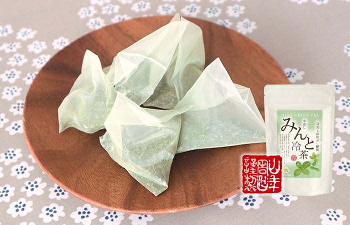【国産】水出しみんと冷茶 40g（4g×10p）×6袋 送料無料