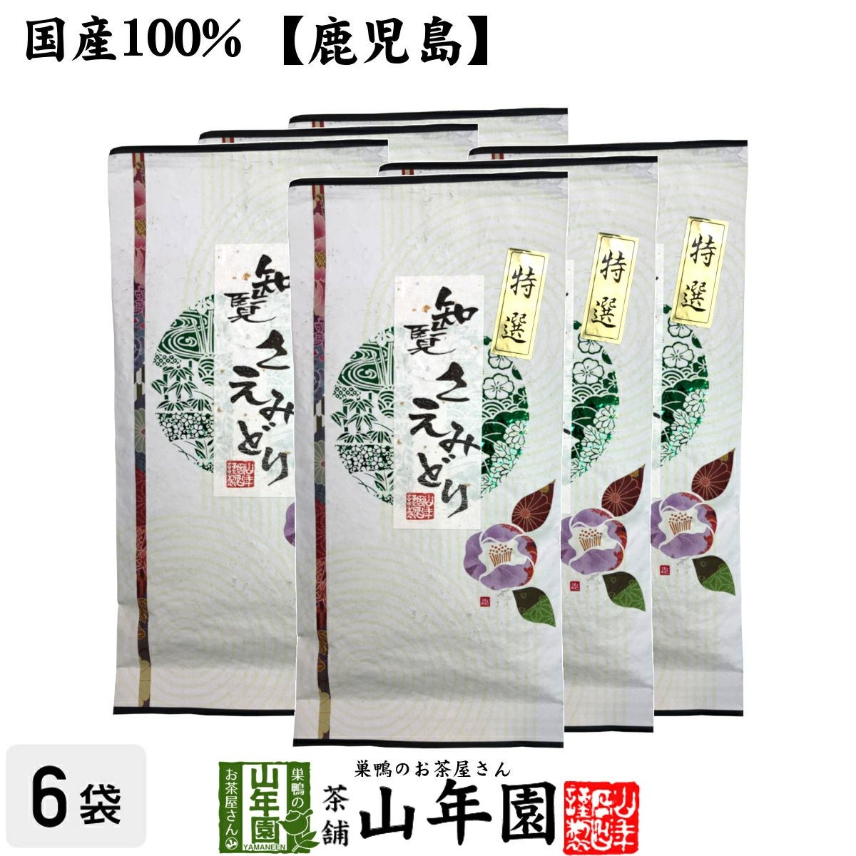 知覧さえみどり 100g×6袋セット 送料無料