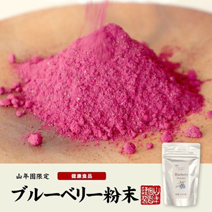 【国産】 ブルーベリー粉末 50g 送料無料
