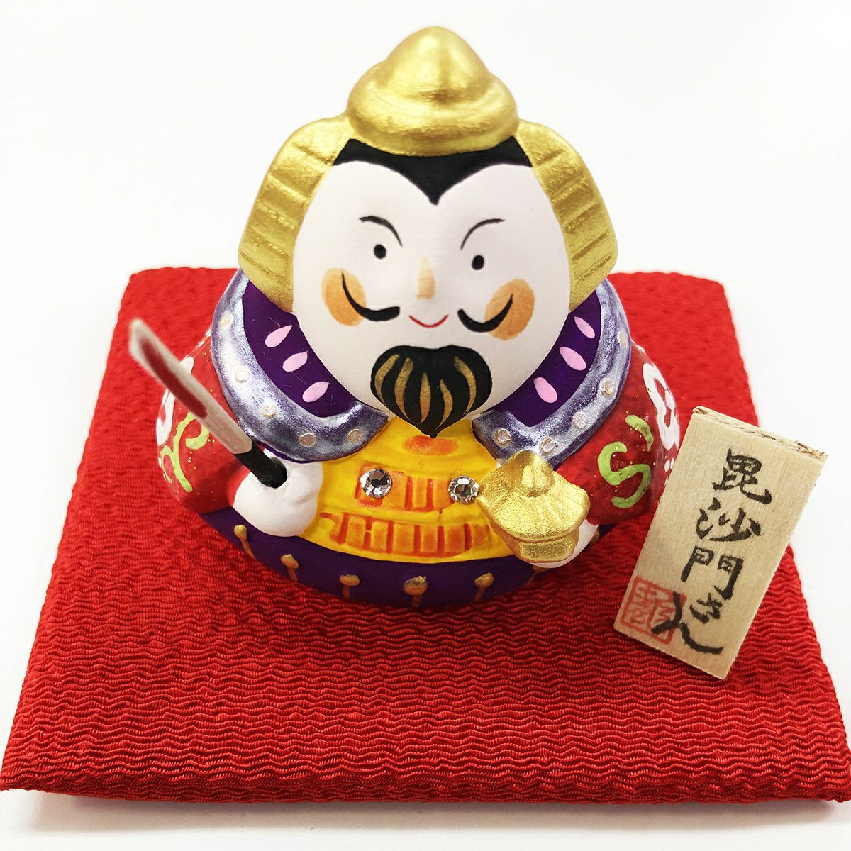 七福神 置物 【福笑 毘沙門天】 | 巣鴨のお茶屋さん山年園